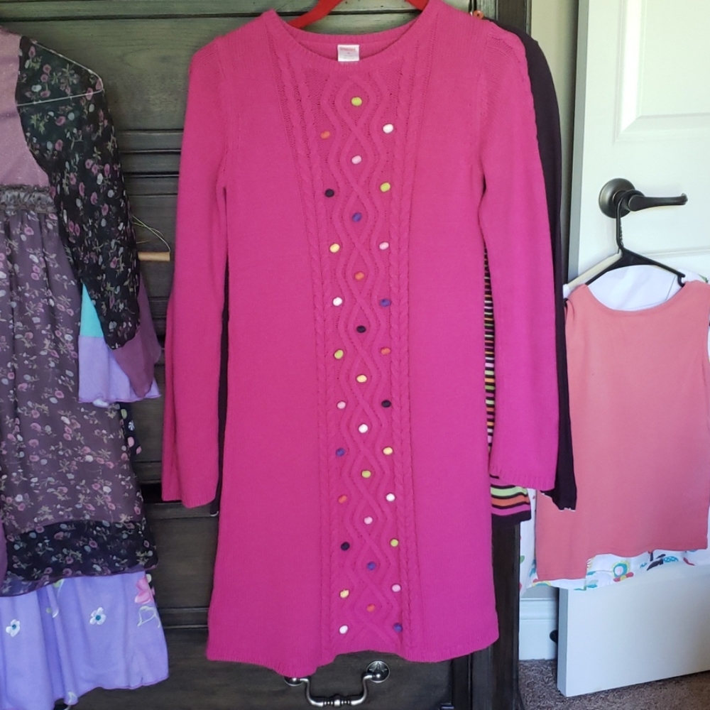 Vintage Gymboree Candy Shop Sweater Dress 12